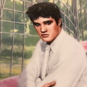 ELvis Emmet Delphi Collectable Plate